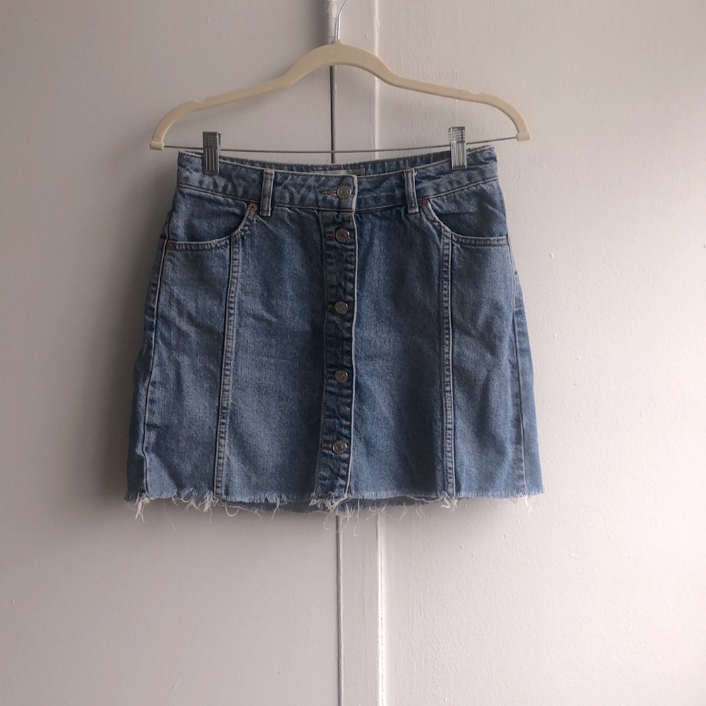 Topshop Denim Skirt